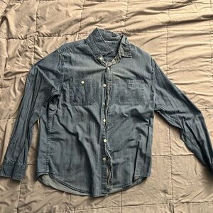 Men's American Eagle Blue Denim Shirt